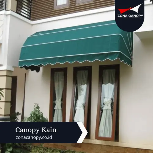 Canopy Kain Jendela Rumah di Garut
